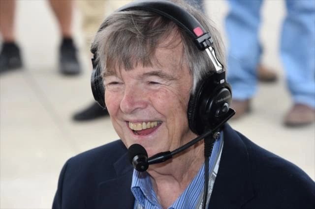 The joy of simply being involved with The Greatest Spectacle in Racing shines on Donald Davidson's face. (Photo by Jim Haines, courtesy of the Indianapolis Motor Speedway)